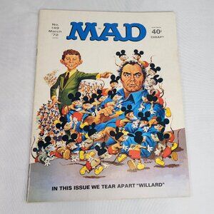 Mad Magazine Issue‎ # 149 March 1972 Tear Apart Willard Micky Norman Mingo Cover